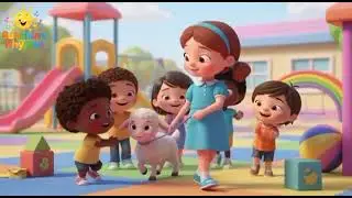 Mary Had a Little Lamb 🐑 A Sweet Story Song Sunshine Rhymes