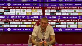 Arezzo-Vis Pesaro 1-0, intervista a Mario Ravasio