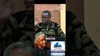 PLO Lumumba's conversation with Mwalimu Julius Kambarage Nyerere