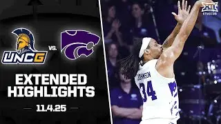 UNC Greensboro vs. Kansas State Extended Highlights | 2025-26 Big 12 Men's Basketball