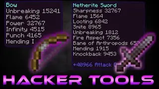 Minecraft But Theres Hacker Tools