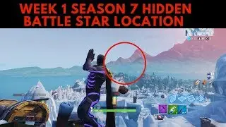 Fortnite Week 1 Secret Battle Star Location Season 7