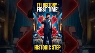 Fake Reviews ki Check! 🔥 Megastar Historic Step! TFI First Time! 😱