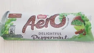 Nestl&eacute; Aero Delightful Peppermint Chocolate Unboxing 2021