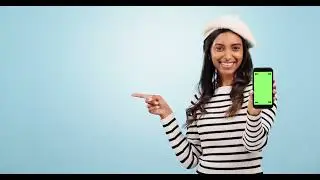 DCI 4K Free Green Screen Woman On Phone Fashion #greenscreen #4k #video #woman #phone #fashion