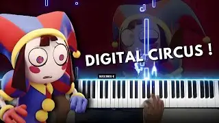 The amazing digital circus | Piano cover !