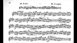 Hinke scale studies 15 E major
