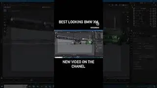BMW XM @smotraTV #automobile #blender #caranimation #blender3d #blender3danimation