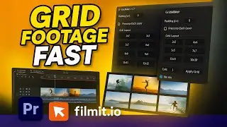 Grid Footage Fast in Premiere & AE (GridMaker Plugin)