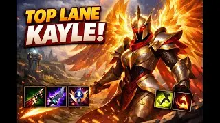 Tr serverinde Top  Lane Kayle oynamaya &ccedil;alışıyoruz...!! ( League Of Legends )