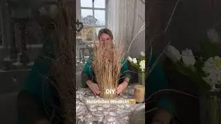 DIY - Die SCH&Ouml;NSTE #fr&uuml;hlingsdeko ganz einfach selber machen - Naturvase 🤩 #shorts