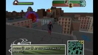 Ultimate Spider Man Gameplay Walkthrough Part 3 Racing Johnny Storm human torch from Fantastic Four