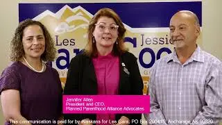 Planned Parenthood Alliance Advocates Endorse Les Gara for Governor of Alaska - (30 Second Version)