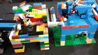 Lego GBC Brisbricks 2017 Great Ball Contraption Follow the ball