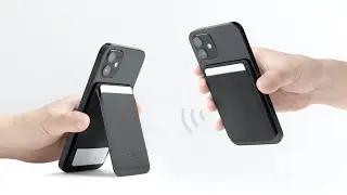 Now on Kickstarter: Cache 2.0｜Tap And Go Wallet That Stands Up Your Phone.