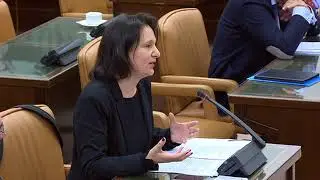 Carolina Bescansa en la Comisi&oacute;n de Investigaci&oacute;n de la financiaci&oacute;n ilegal del PP