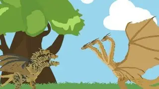 King Ghidorah 2019 vs Keizer Ghidorah