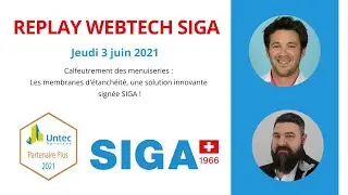 WEBTECH SIGA : Calfeutrement des menuiseries