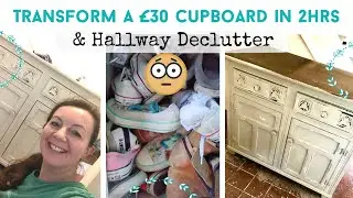 TRANSFORM A CHEAP CUPBOARD | Decluttering The Hallway | Quick Charcuterie Board