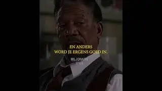 Morgan Freeman - Je bent geboren met een gave