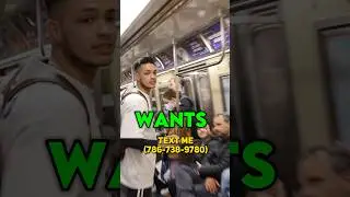 Preaching On NYC Subway 🤯🤯 #jesusislord #jesusisking #newyorkcity #christian #jesus