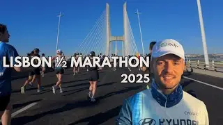 Lisbon Half Marathon 2025 | I Threw Up on the Bridge 🤢