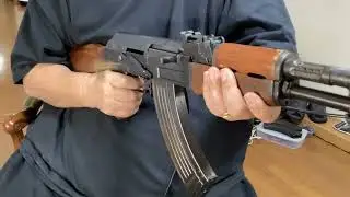 ハドソンAK 47モデルガンガスオペカスタムフルオートNo3