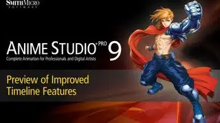 Предварительный просмотр Anime Studio 9 и 9.5 &mdash; улучшенные функции временной шкалы