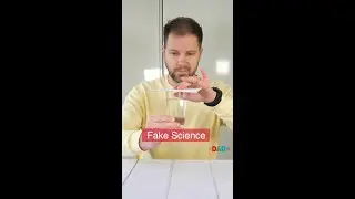 Перевёрнутый стакан с водой | Вирусные научные эксперименты в TikTok