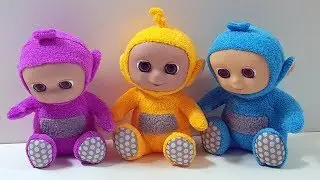 Tiddlytubbies giggling Teletubbies Babies Mi Mi Ping Umby Pumby