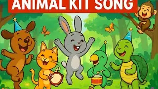 Animal Dance Song-@animal/kids Song/Animals for kids/ bengali song 2025