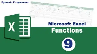 MS EXCEL AVERAGE,AVERAGE IF, MAX AND MIN Functions| Complete Lec 9.