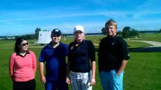 Golf in Riga ( Ozo Golf Club ), golfers from Finland