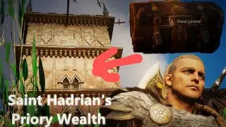 How do I get the key in Saint Hadrian's Priory?