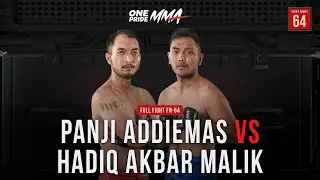 Panji Addiemas Vs Hadiq Akbar Malik | Full Fight FN 64 One Pride MMA
