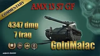 AMX13 57 GF -Ace Tanker, Orlik's Medal, High Caliber, Top Gun (GoldMalac)