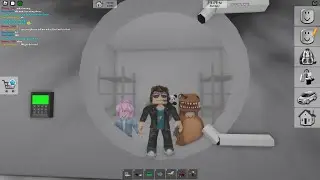 Roblox Brookhaven - Trying to Escape The Vault (no bombs) with Bright Spark Jack