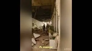 Pc karachi incident | five star hotel roof fallen