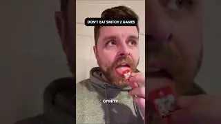 Do not eat your Switch 2 games!