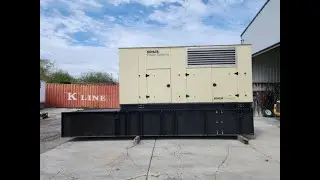 GREEN INDUSTRIAL 500KW Kohler Diesel Generator TIER2 John Deere 6135 LOAD BANK TEST WISCONSIN