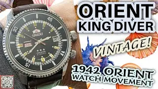 Orient King Diver Automatic, 1942 Orient Watch Movement (Orient King Diver) (Orient Automatic Watch)