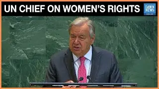 'Dominated By Men&rsquo;: UN Chief Fights for Women&rsquo;s Rights in AI and Tech Industries | Dawn News English