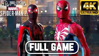Spider Man 2 All Cutscenes Full Movie 2023 4K ULTRA HD