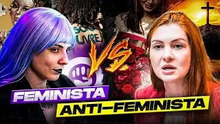 DEBATE: ANA CAMPAGNOLO X ESPECTRO CINZA: ANTI-FEMINISMO X FEMINISMO - REDCAST