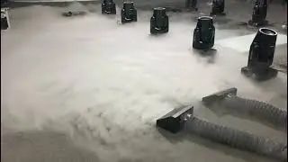Water fog screen #fog#factorysale #waterfogmachine