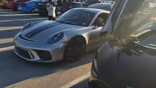 January Pistons at the Park Car Meet