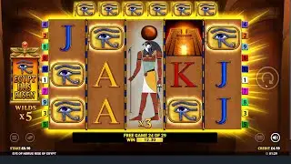 2023-09-17 0125BST Eye of Horus - Rise of Egypt bonus round