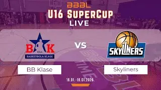 Skyliners 2010 vs Basketbola Klase-1 2010 | BBBL U16 SuperCUP