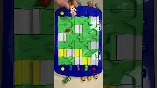 Beautiful puzzle game 🥰😍 #youtubeshorts #marblerun #game #satisfying #puzzle