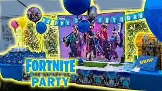 🎉 Fortnite Birthday Party  🥳 Start to finish